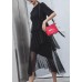 Women black cotton clothes patchwork tulle Maxi summer Dresses