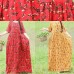 Chic o neck Half sleeve cotton linen dresses 2019 Inspiration red floral Traveling Dresses Summer