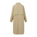 Double-Breasted Relaxed Fit Trench Coat