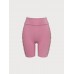 Pink Ruched Fitness Shorts 6