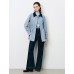 Blue Waist-Defining Vintage Trench Coat Blue Waist-Defining Vintage Trench Coat