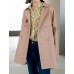 Casual Chic Mid-Length Trench Coat