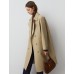 Double-Breasted Relaxed Fit Trench Coat