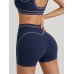 Navy Line Workout Shorts