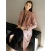 Long Double-Breasted Trench Coat