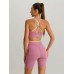 Pink Ruched Fitness Shorts 6
