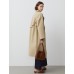Double-Breasted Relaxed Fit Trench Coat