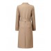 Lapel Self-Tie Belt Trench Coat