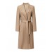 Lapel Self-Tie Belt Trench Coat