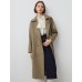 Double-Breasted Relaxed Fit Trench Coat