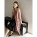 Gathered Waist Double-Breasted Trench Coat