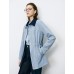 Blue Waist-Defining Vintage Trench Coat Blue Waist-Defining Vintage Trench Coat