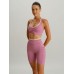 Pink Ruched Fitness Shorts 6