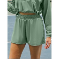 Light Green Sports Shorts 3