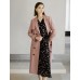 Gathered Waist Double-Breasted Trench Coat