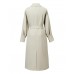 Lapel Mid-Length Classic Trench Coat