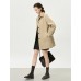 Vintage Loose Mid-Length Trench Coat