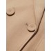 Lapel Self-Tie Belt Trench Coat